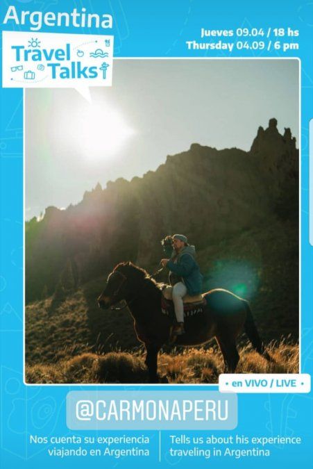 Para viajar por Argentina, una buena forma es hacerlo por Instagram.