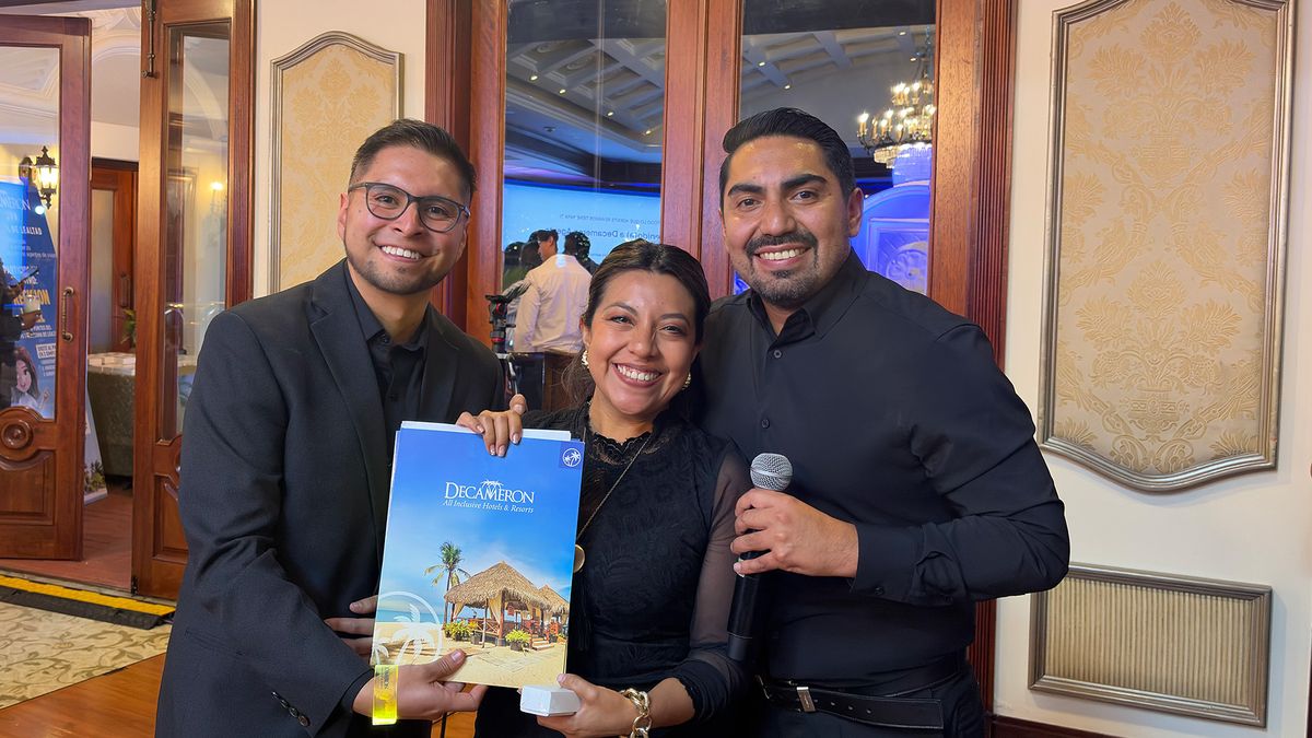 Decameron entregó premios a las agencias de viajes, durante el lanzamiento de su programa Agents Rewards, en Quito. 