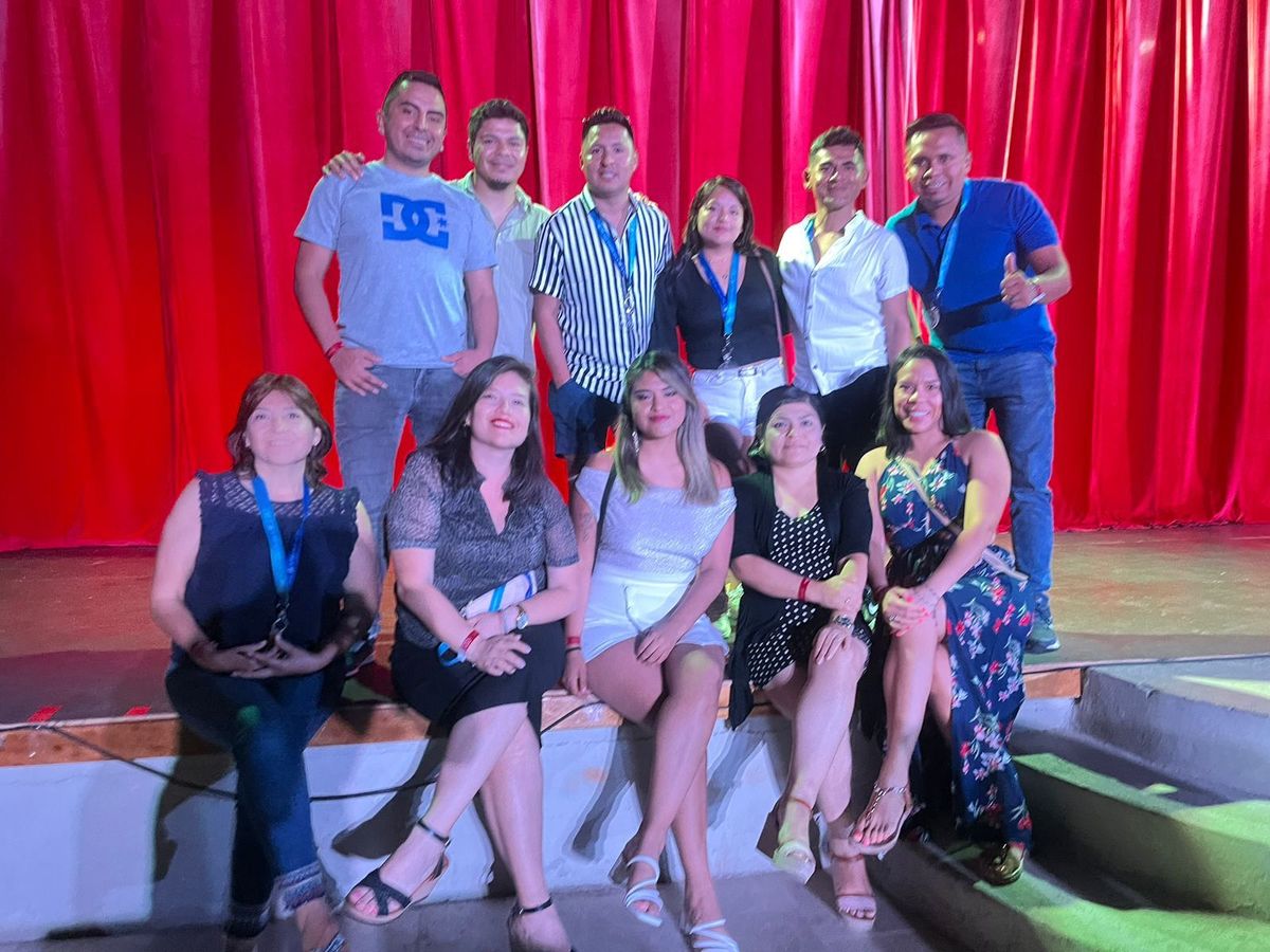 Agentes de viajes participantes del fam trip.