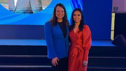 Katherine Farrell y Mariana Pérez.