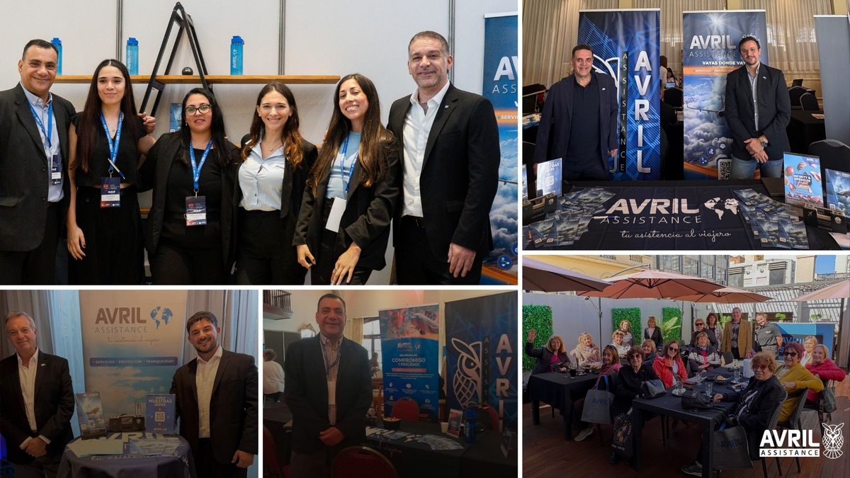 Avril Assistance presente en los eventos federales para estar cerca de los agentes de viajes.