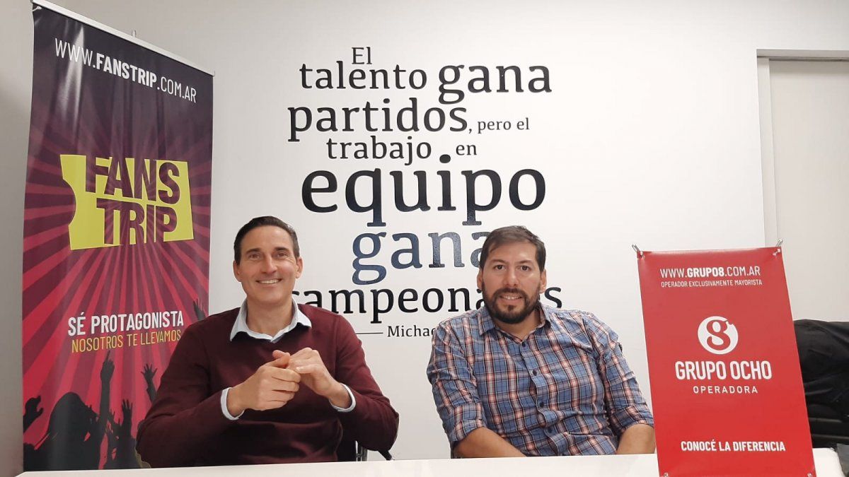 Roberto Giacobone y José Amil se refirieron al presente de Grupo Ocho.