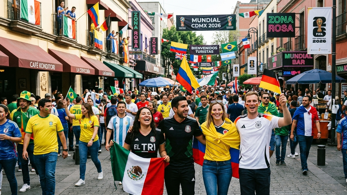 Bares, restaurantes deportivos y hoteles captaron el 49% de los ingresos generados por los turistas durante el Mundial en la CDMX.