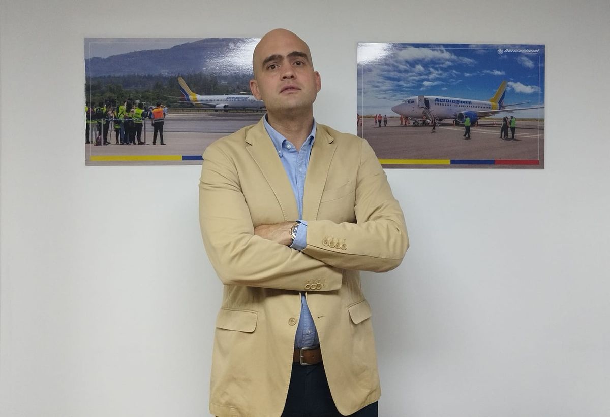 Luis Manuel Rodríguez, director ejecutivo de Aeroregional.