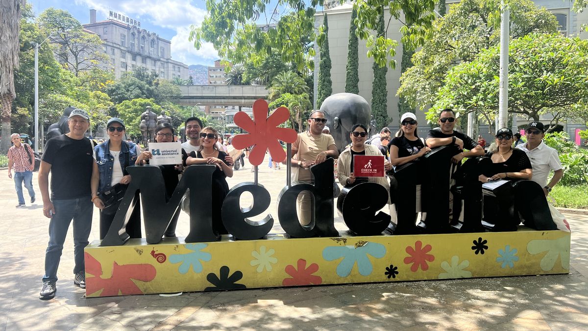 CHECK IN Mayorista llevó a agentes de viajes a Medellín, Colombia.