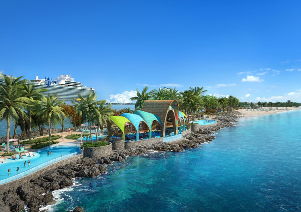 Así será el nuevo espacio todo incluido en las Bahamas de Royal Caribbean.