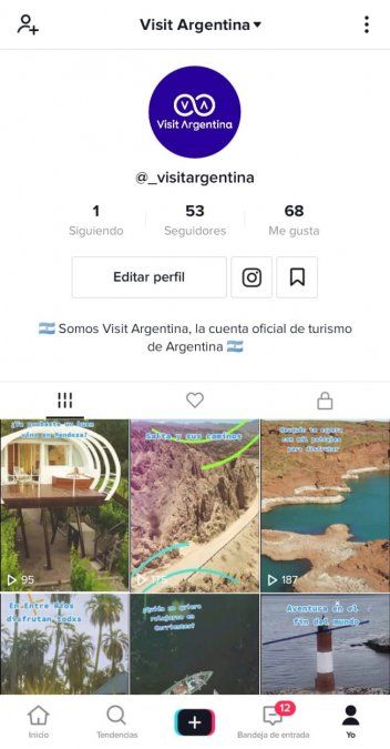 Tik Tok es la nueva apuesta del Inprotur para promocionar a nuestro país.