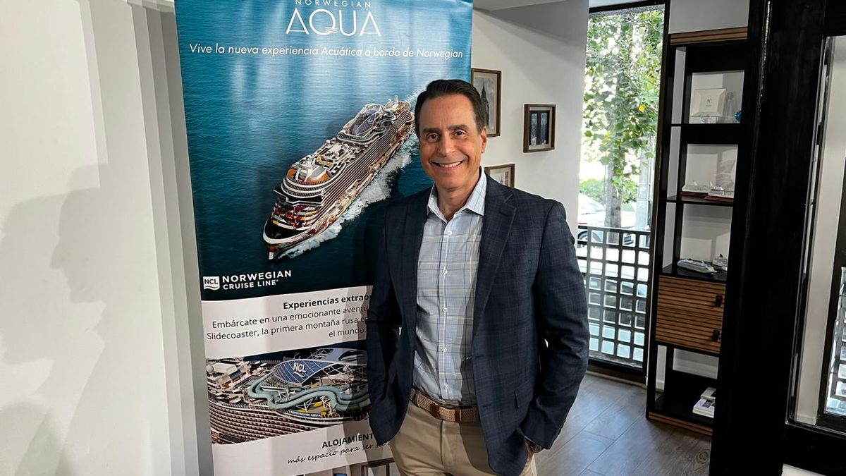 Frank Medina, VP de ventas para América Latina de Norwegian Cruise Line. - Ladevi Medios y Soluciones Frank Medina, VP de ventas para América Latina de Norwegian Cruise Line.