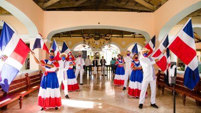 La reapertura del hotel al mejor estilo dominicano.&nbsp;