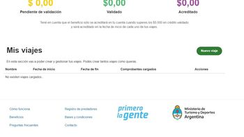 Paso a paso para cargar tus comprobantes en PreViaje.