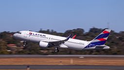 En junio, LATAM Airlines tuvo un aumento en la demanda de pasajeros de 17,6%. 