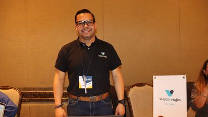 Ricardo Granoble, representante de Viajes y Viajes en Bogotá y Cundinamarca.