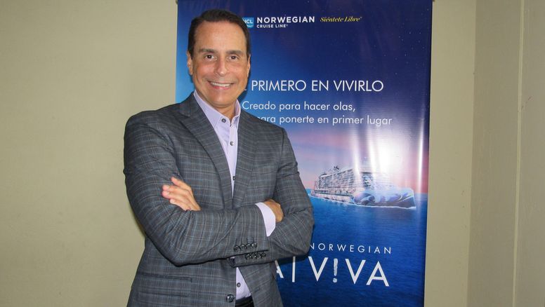 Frank Medina, vicepresidente de Ventas para Latinoamérica y el Caribe de Norwegian Cruise Line (NCL).
