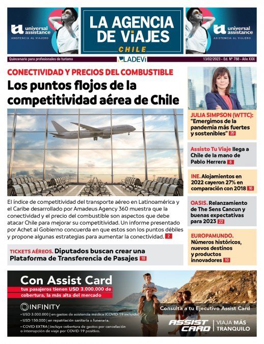 Edición número 788 del Emag de la Revista La Agencia de Viajes. 