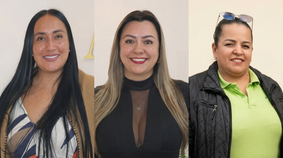 Sonia Torres, gerente comercial de Alltravia; Viviana Daza, gerente general de Orion Group; Eliana Henao, gerente general de Dturismo Tours.