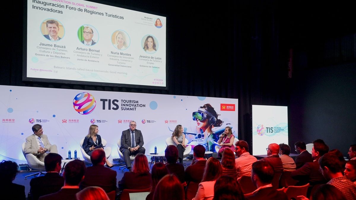 Consejeros y directores de turismo debatirán sobre innovación y sostenibilidad en TIS 2025, en Sevilla.