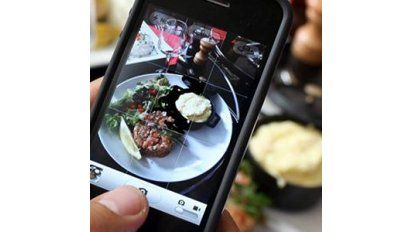 Las selfies gastronómicas marcan tendencia