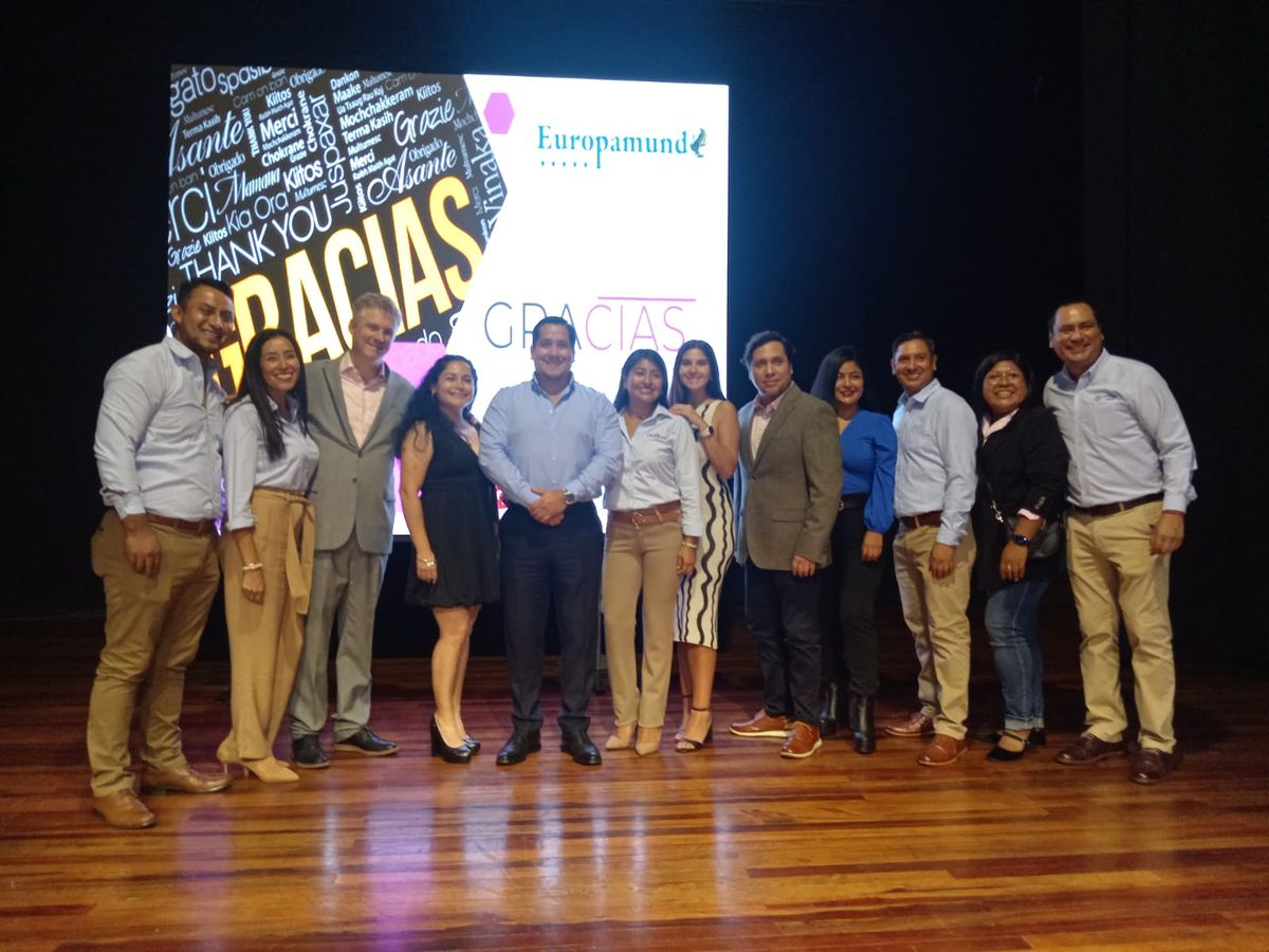 El equipo de CTM presente en la capacitación que realizó Europamundo.