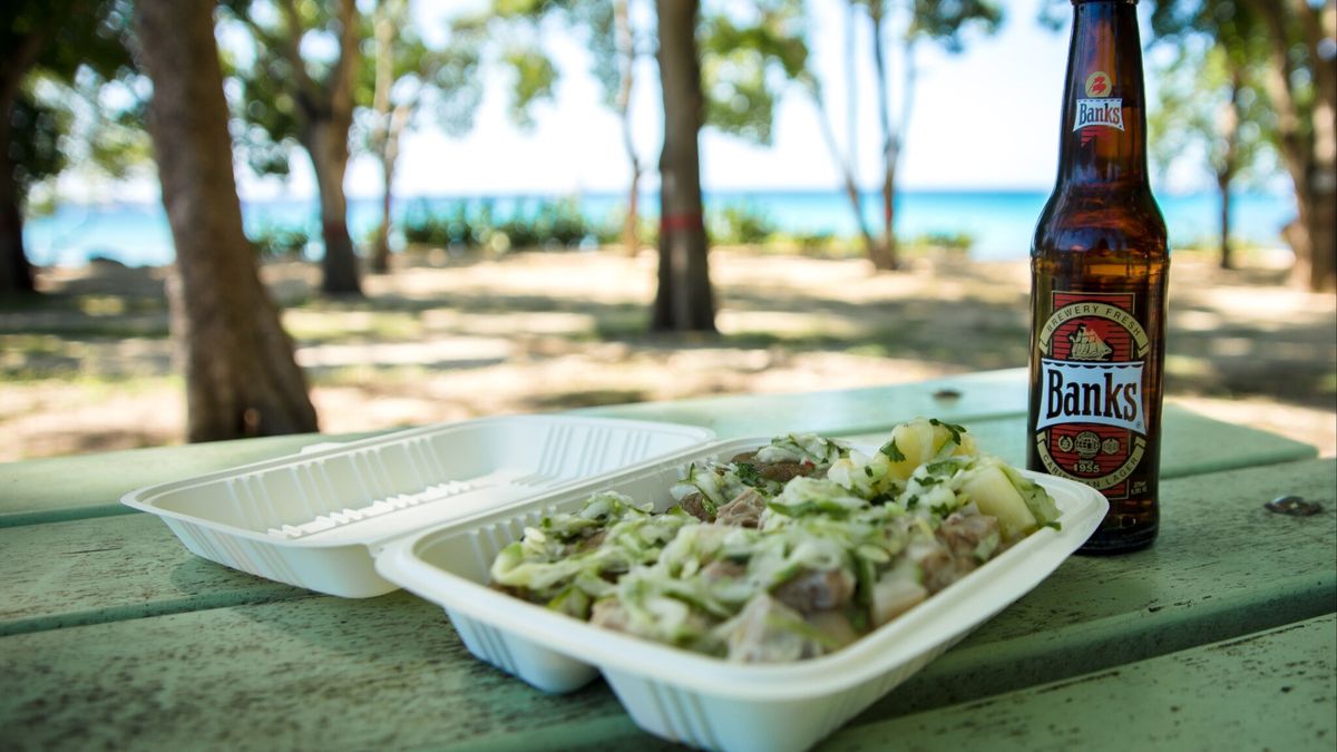 Pudding and souse: una deliciosa comida de sábado para acompañar con una cerveza. 