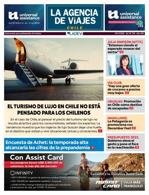 Edición número 784 del Emag de la Revista La Agencia de Viajes. 