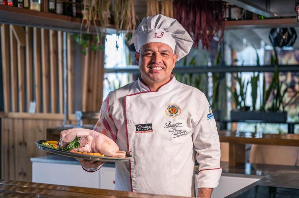 Edward Muñoz, jefe porcionador Grupo Seratta