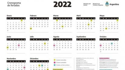 Feriados 2022: ¿cuándo es el próximo fin de semana largo?