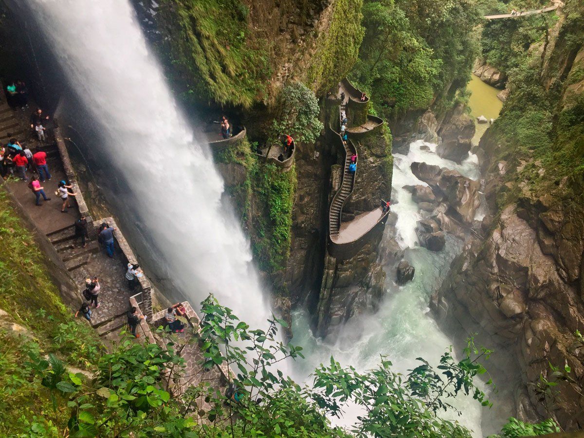En Baños de Agua Santa, 93% de la población vive del turismo.
