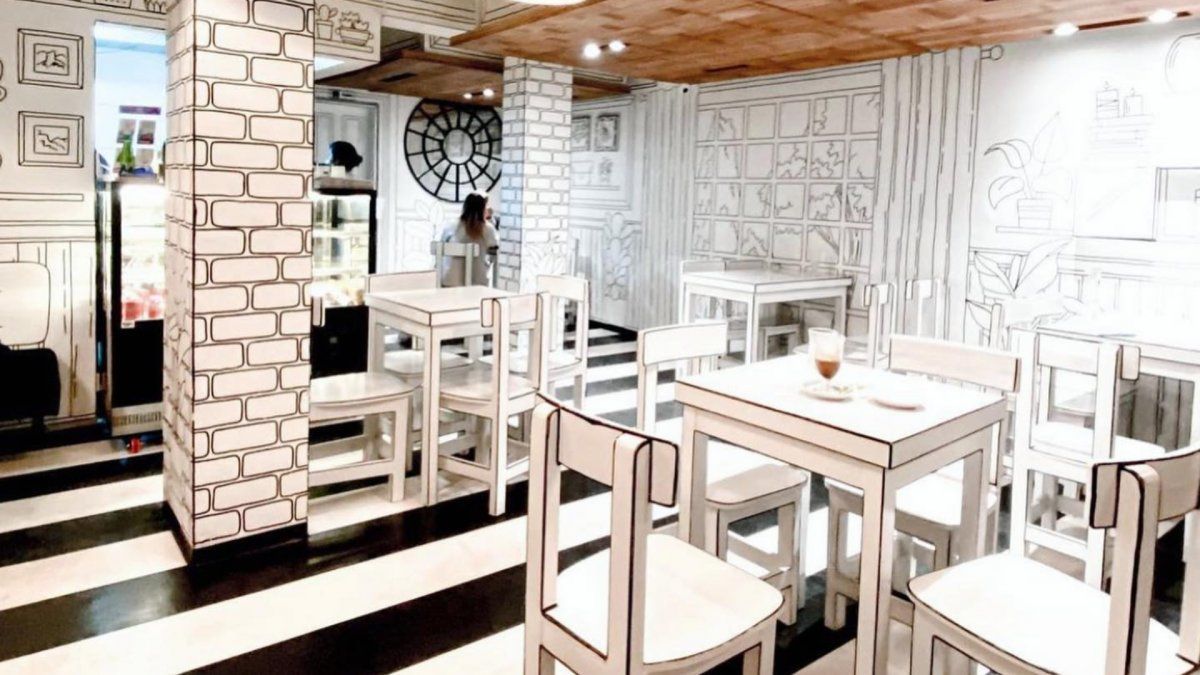 Le Coco Café es un espacio 2D conocido por su deliciosa pastelería. 