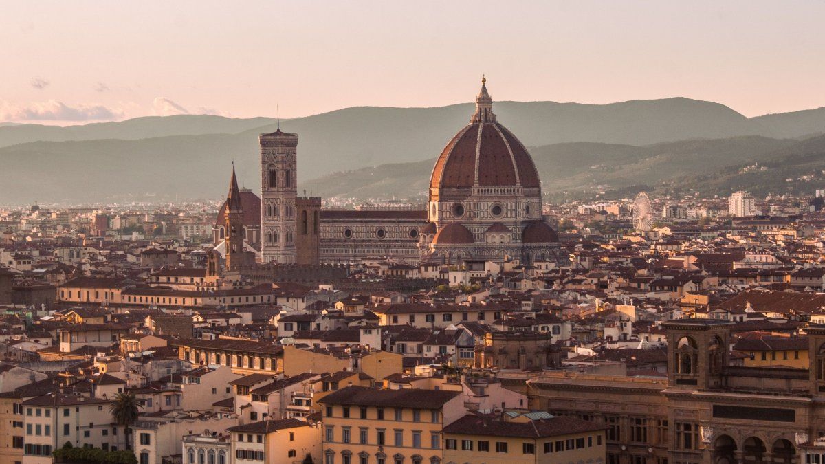 Vacaciones en Europa: Florencia es la cuna del Renacimiento y una de las ciudades más bellas de Italia.