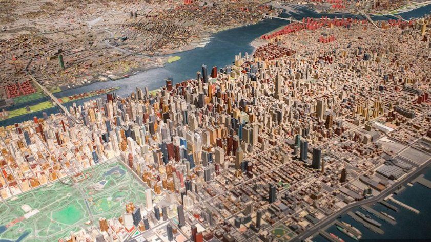 Vacaciones en Estados Unidos: la maqueta Panorama que recrea la ciudad de Nueva York es una de las principales atracciones del museo. Vacaciones en Estados Unidos: la maqueta Panorama que recrea la ciudad de Nueva York es una de las principales atracciones del museo.
