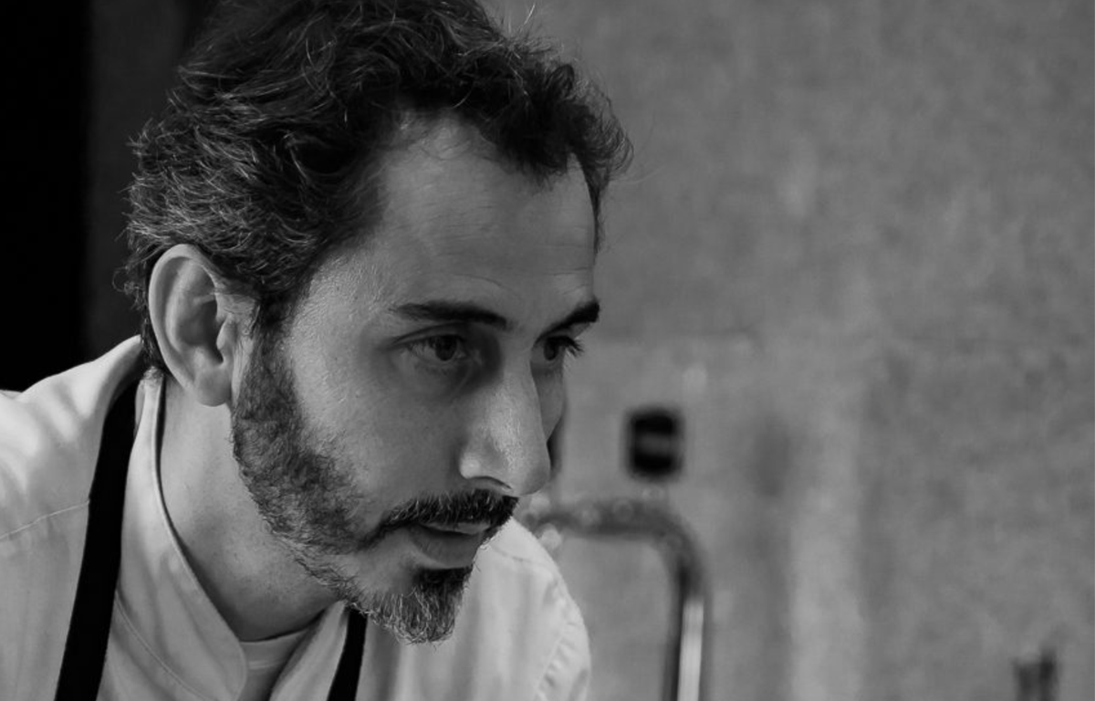 El Chef Bustos en el restaurante Vértigo