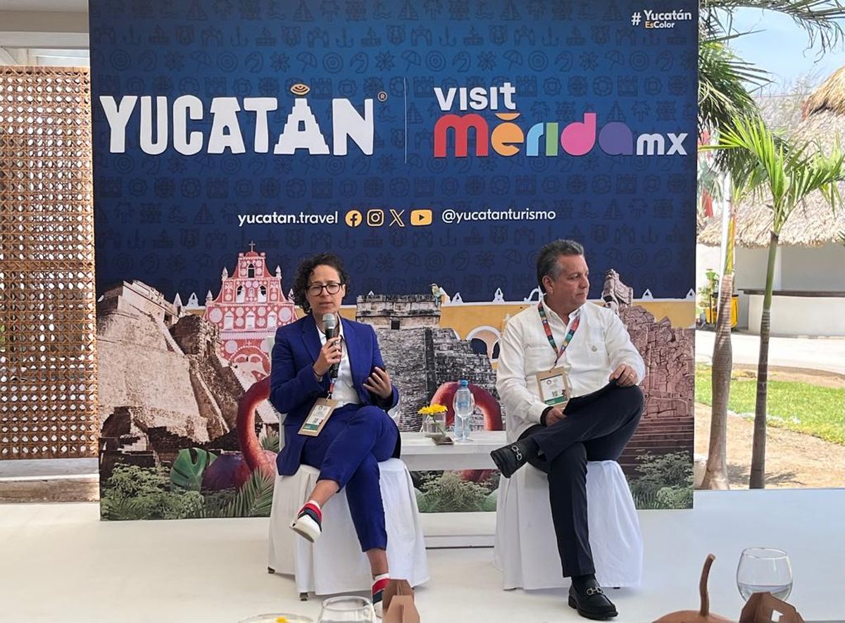 Yucatán rompió récord en llegadas de pasajeros y derrama económica, gracias a su seguridad, conectividad y oferta turística, informó Sefotur en Tianguis Turístico.