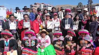 El Mincetur realizó una ceremonia en Inca Uyo en la región Puno, donde presentó el Plan Estratégico Regional de Turismo PERTUR Puno 2021 – 2026.