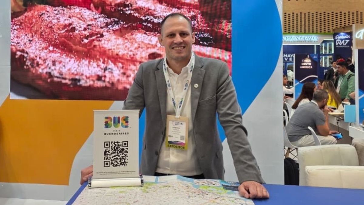 Roberto Klopsch, gerente de Mercados de Visit Buenos Aires en la Vitrina Turística Anato 2026.