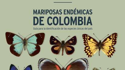 Libro de Mariposas Endémicas de Colombia.