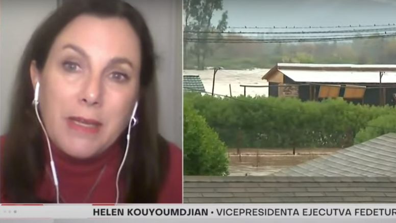 La presidenta ejecutiva de Fedetur, Helen Kouyoumdjian, conversó acerca de los desafíos del turismo luego de la merma en las proyecciones para vacaciones de invierno.&nbsp;