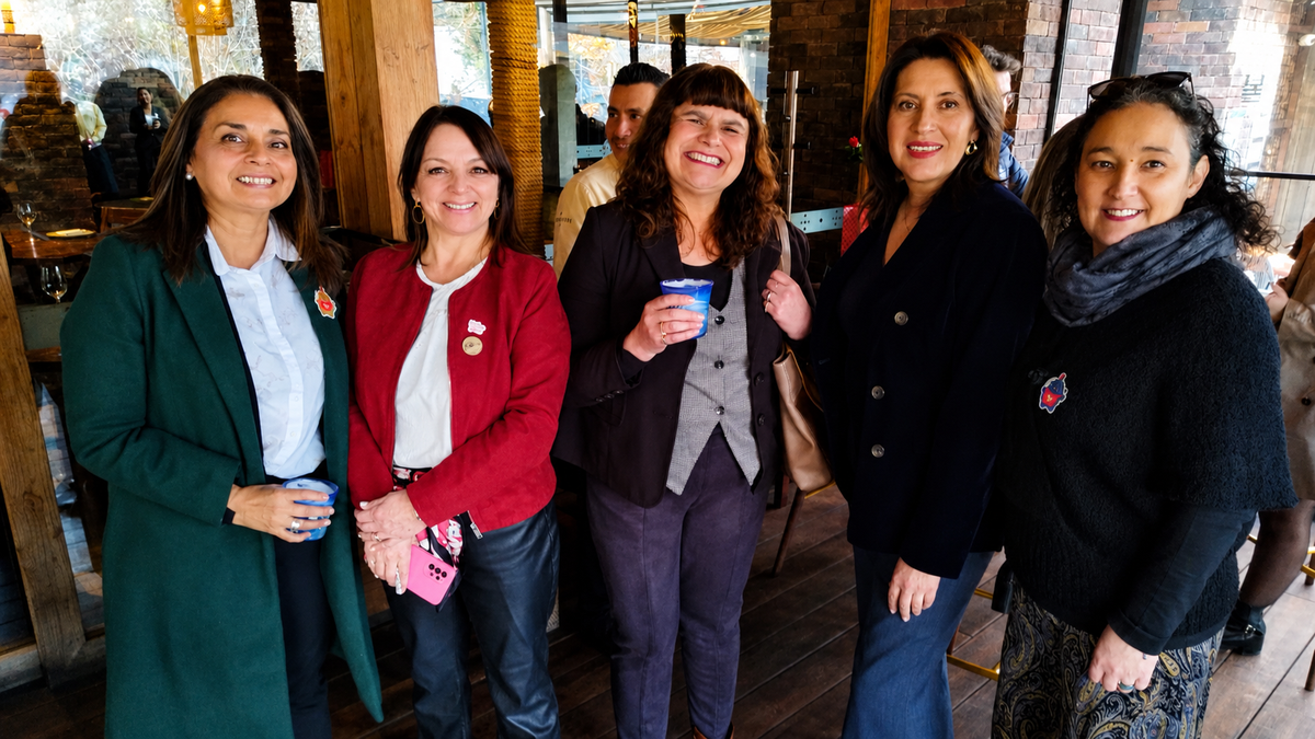 Mariza Cartagena (Panam), Andrea Muñoz (PromPerú), Ximena Veliz (Travelaway), Lidia Paredes (Panam) y Paulina Fernández (Travelaway).