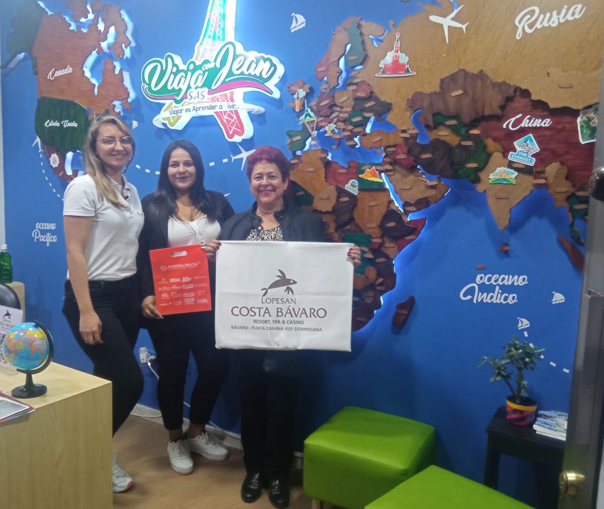 Evento de promoción de Lopesan Costa Bávaro Resort, Spa & Casino, organizado por Fuerza Delta y Solvera.