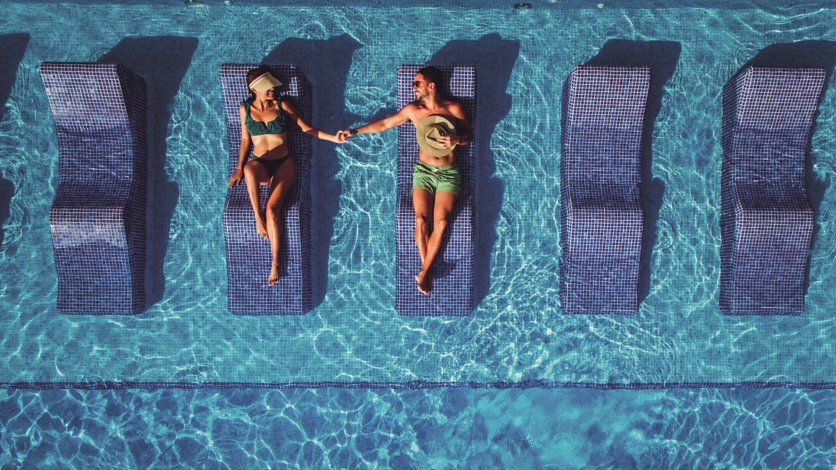 Vacaciones 2026: Hotel Riu Ventura está ubicado en Playa Delfines, en Cancún, Caribe mexicano.