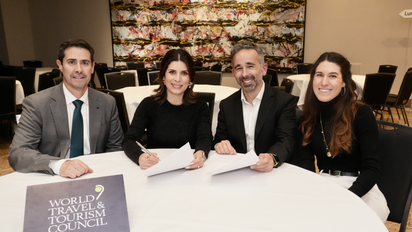Responsables de Mabrian y WTTC.