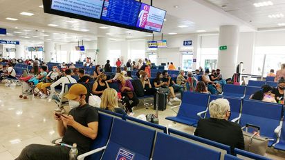 Los principales países con llegadas a México fueron Estados Unidos, Canadá y Colombia, con 9.4 millones de turistas internacionales.