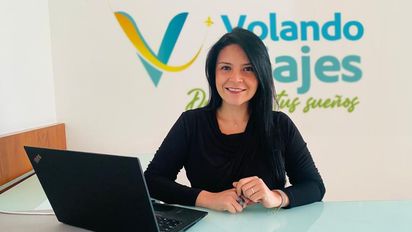 Tatiana Amaya, gerente de Volando Viajes Colombia.