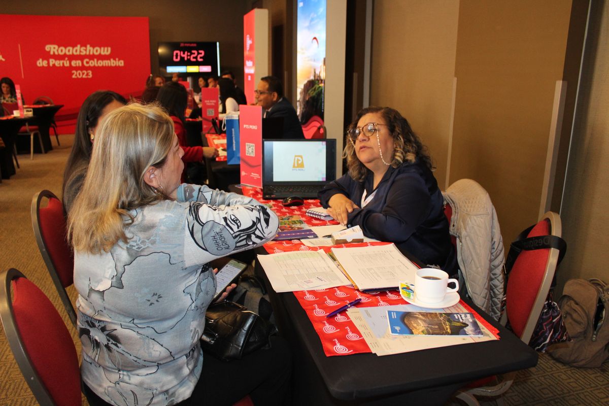 Roadshow de PromPerú en Bogotá.
