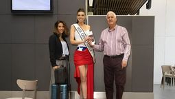 El equipo de Assisto Tu viaje junto a &nbsp;María Jesús Honorato, Miss Cosmo Chile.