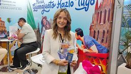 Claudia Valdepeña Elósegui, directora del Consejo de Promoción Turística de Guanajuato Capital, encabezó la promoción del destino en la Vitrina Turística Anato 2025.