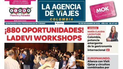 Revista La Agencia de Viajes, edición #401.