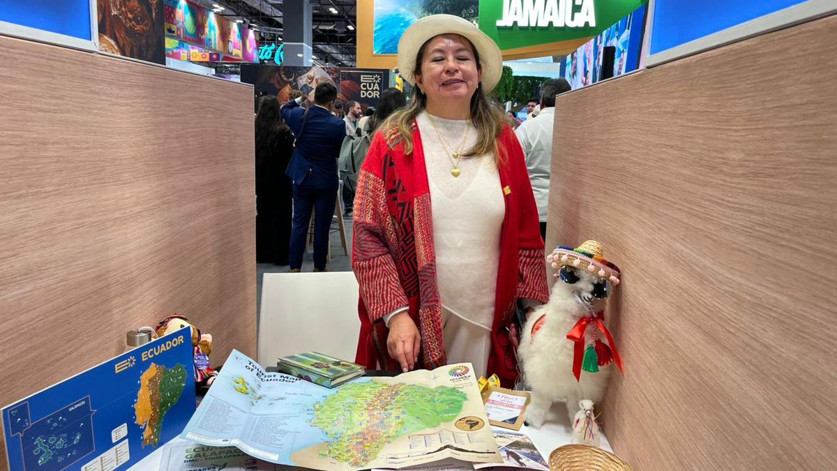 Elizabeth Rojas, de tour operador Voyages de Rêve. Fitur 2026.