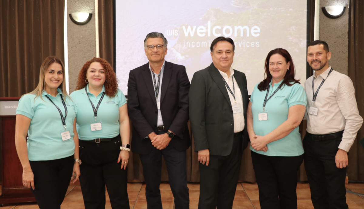 Responsables de Welcome Incoming Services tras la llegada de la compañía a Costa Rica.