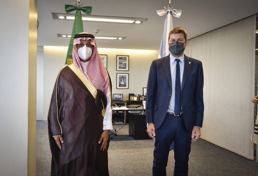 Ahmed Al Khateeb y Matías Lammens.