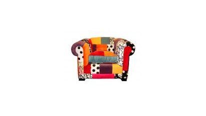 Mobiliario con diseños patchwork 